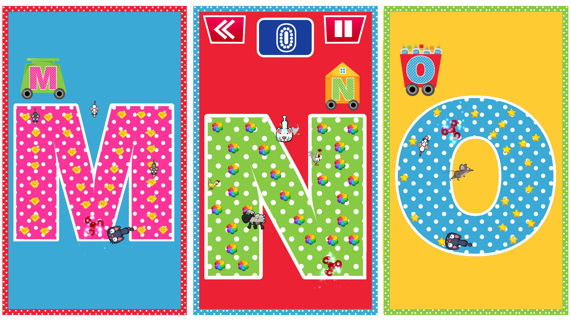 Spinner Kids Letters & Numbers screenshot